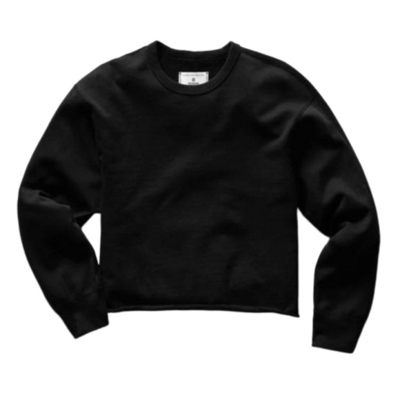 NWT Reigning Champ Lightweight Terry Cut-off Crewneck Heather Grey - Picture 2 of 4